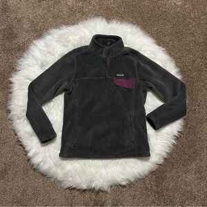 Patagonia Gray Fleece Pullover
